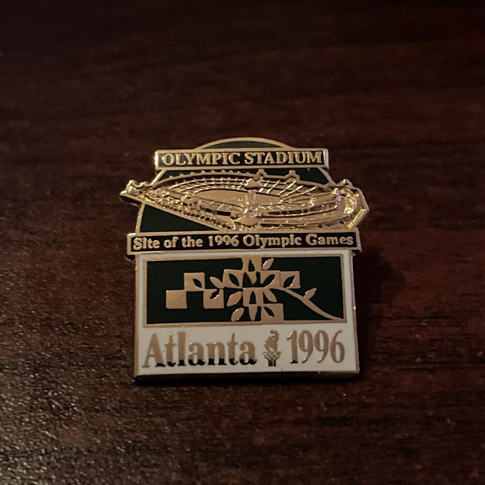 1996 Atlanta Olympics Olympic Stadium Lapel Hat Pin